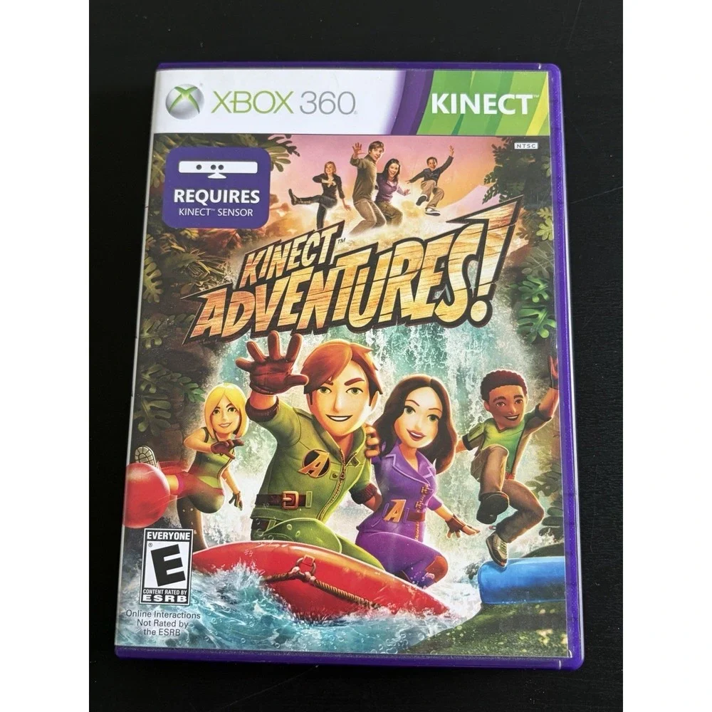 Kinect Adventures! Xbox 360 Video Game Complete CIB